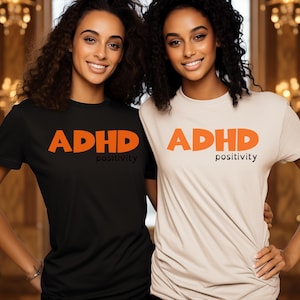 ADHD Shirt | Neurodivergent Pride Tee | ADHD Awareness Gift | Soft Cotton Mental Health T-Shirt