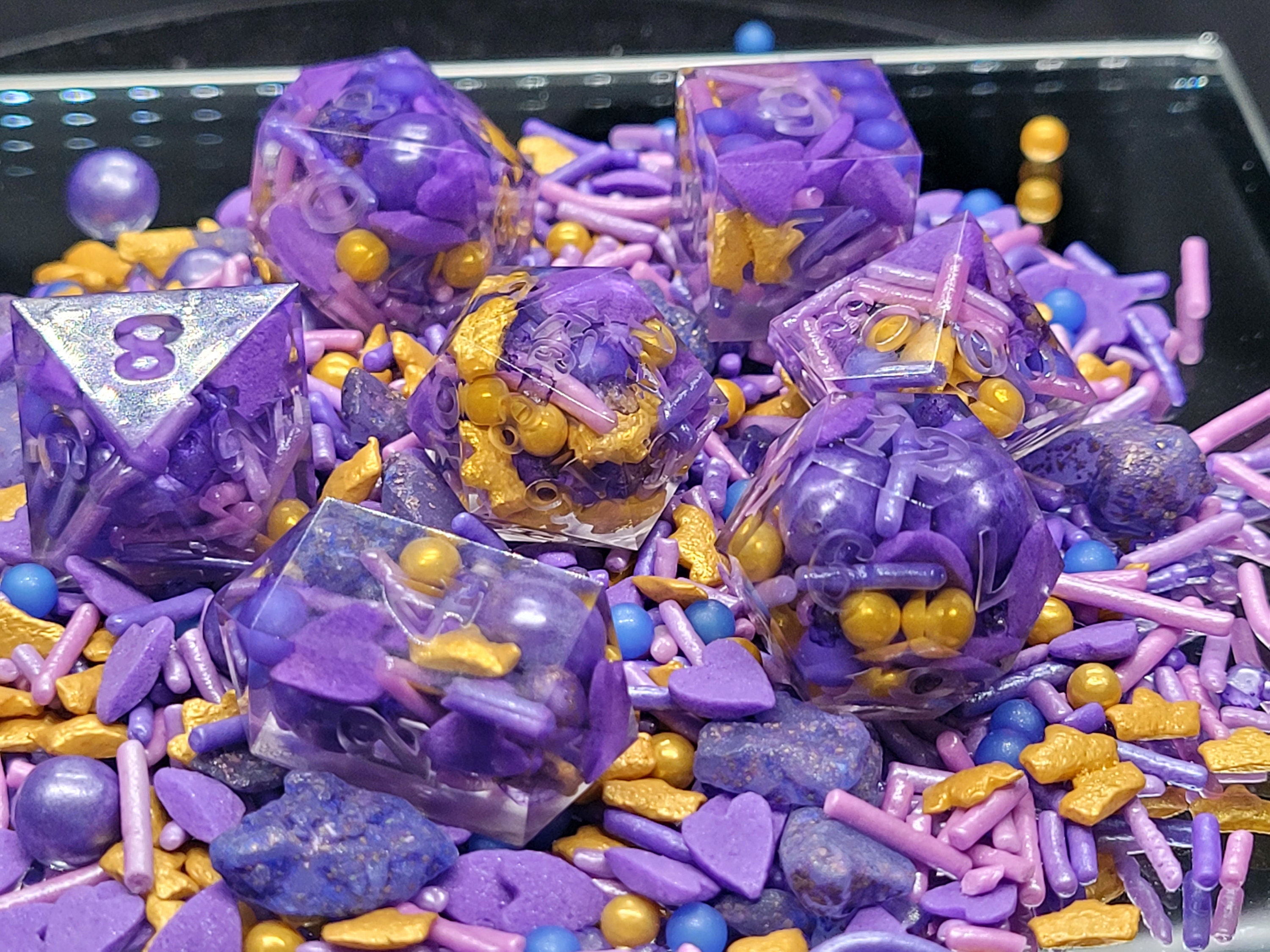 Regal 7 Stück handgemachte Würfel Set | Etsy