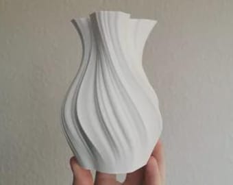 Blossom Vase – Elegant 3D Printed Flower Vase for Modern Home Decor