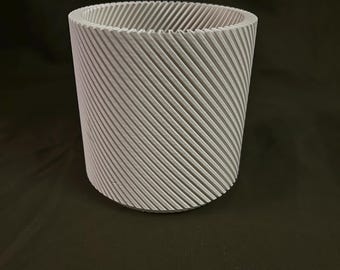 Spiral Vase Pen Holder – Modern 3D Printed Desk Organizer Cup