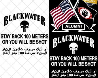 Us Army Alumni Special Force Blackwater Templar Knights Baghdad Iraq PNG & SVG Digital Download - Instant Download