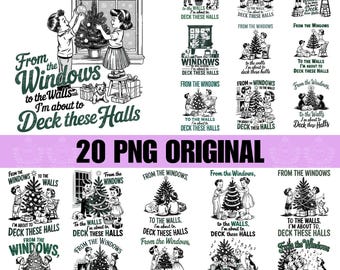 窓から壁まで20のデザイン ホールを飾り付けようと思っているPng、クリスマスギフトPng、面白いクリスマスPng、クリスマスPng