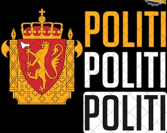 Neues Norwegen Politi Norwegische Polizeiarmee Grün PNG & SVG Digital Download - Sofort Download