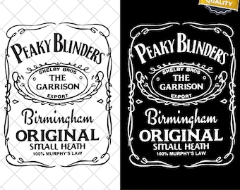 ピーキー・ブラインダーズの命令により、赤いロゴ / PNG / JPG - Etsy 日本