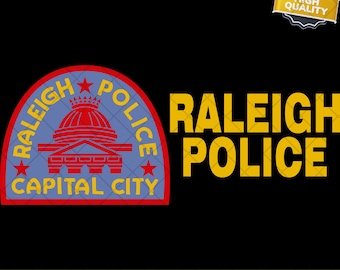 Raleigh Nc Police Department City Of North Carolina PNG & SVG Digital Download - Instant Download