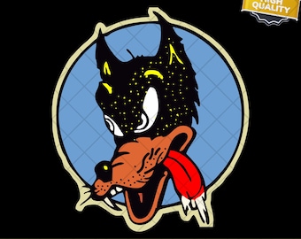 Lone Wolf - Jerry Garcia Hot Rod Retro PNG & SVG Digital Download - Instant Download