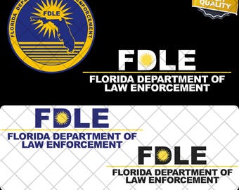 Florida department of Law enforcement PNG & SVG Digital Download - Instant Download