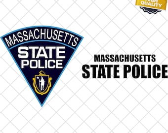 New Massachusetts Police State Logo Tee PNG & SVG Digital Download - Instant Download