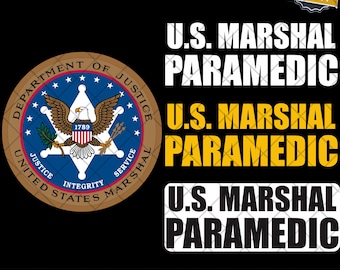 us marshal paramedic PNG & SVG Digital Download - Instant Download