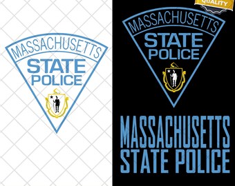 Massachusetts Police State United States Department Justice PNG & SVG Digital Download - Instant Download