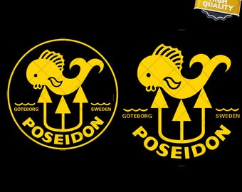 New Scuba Diving Poseidon PNG & SVG Digital Download - Instant Download