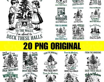 窓から壁まで20のデザイン ホールを飾り付けようと思っているPng、面白いクリスマスPng、クリスマスPng、クリスマスギフトPng
