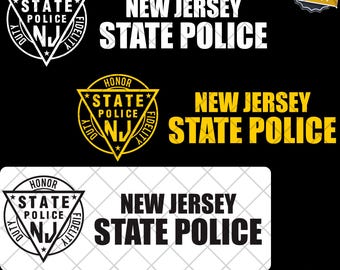 new jersey state police new PNG & SVG Digital Download - Instant Download
