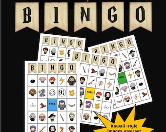 Bingo kawaii de Harry Potter