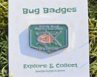 Stink Bug Enamel Pin – Collectible Badge #36/36