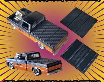 Johnny Lightning Zingers Chevy Silverado C10 Fleetside Bed Cover Custom 3D Printed Parts
