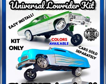 Universal 1/24 Scale Lowrider Kit Custom 3D Printed Diecast Parts Fits Jada, M2, Maisto, Motor MAX & MORE!