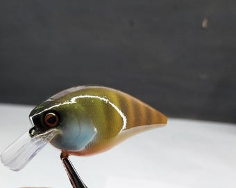 Custom Crankbait: blue gil