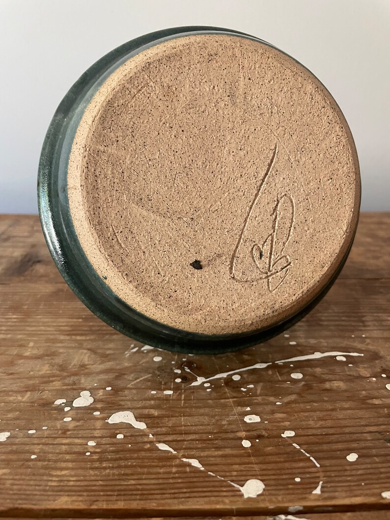 Midcentury Signed Studio Bud Vase Etsy