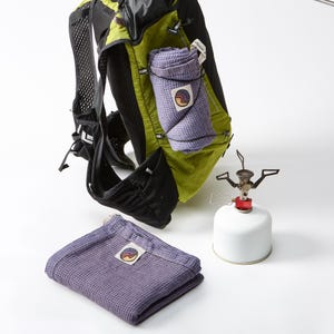 odyssy ecotowel 100 - ultralight linen camping towel