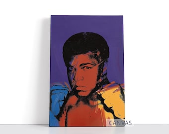 Muhammad Ali Wall Art Boxing Sports Poster The Boxing Legend Framed Canvas Print Vintage Sport Home Decor R135 Birthday Gift