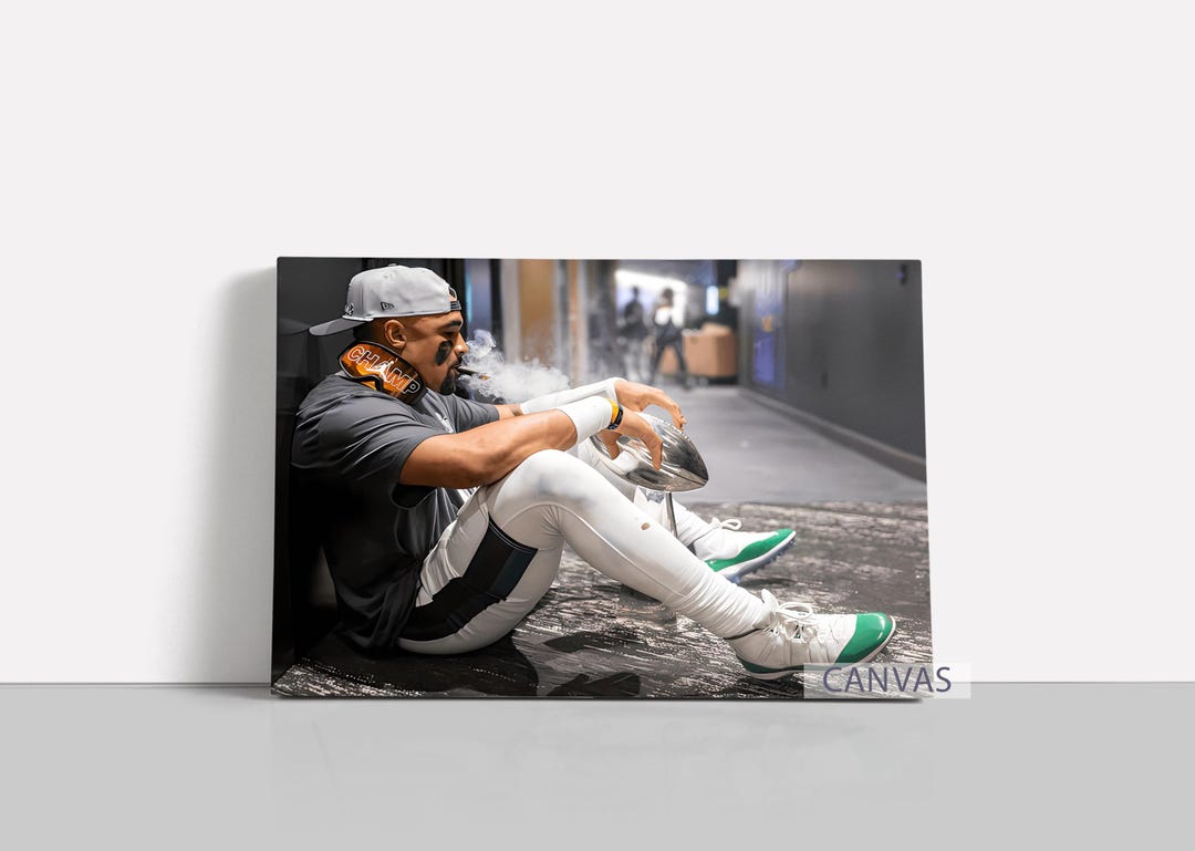 Super Bowl LIX Champion Wall Art Philadelphia Eagles Poster Football ...