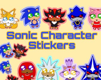 Sonic the Hedgehog bug Stickers