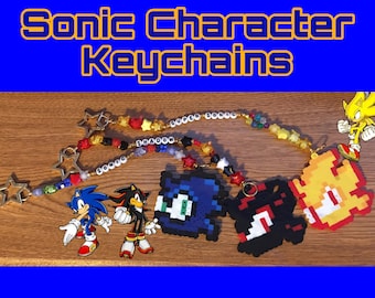 Sonic Character Keychains