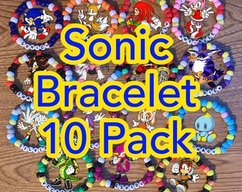 Sonic Bracelet 10 Pack