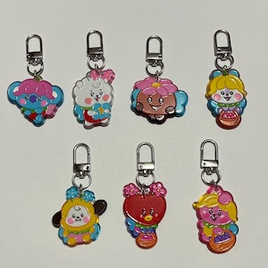 Bt21 Rj Bag Charm - Etsy