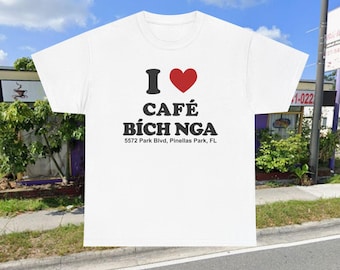 I Love Café Bích Nga T-Shirt