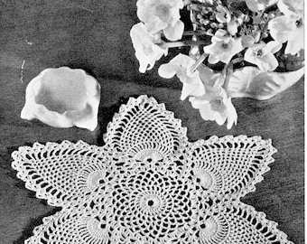Pineapple Doily crochet pattern (PDF download)