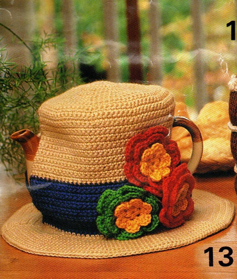 30 Tea Cozy Crochet Patterns for Teapots, Gifts, and Kitchen Decor 13 Hat-Shaped Tea Cosy Pattern