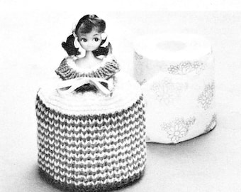 Knitted Toilet Roll Cover Pattern (PDF Download)