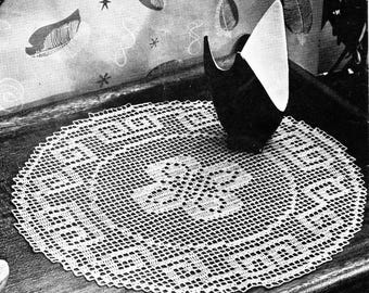 Filet Doily crochet pattern (PDF download)