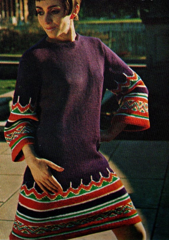 a line knit dress pattern Knitted Dress Pattern Free