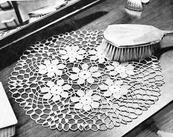 Flower Centre Doily crochet pattern (PDF download)