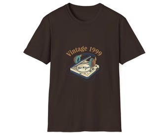 Vintage 1999 Record Player T-Shirt | Retro Turntable Tee