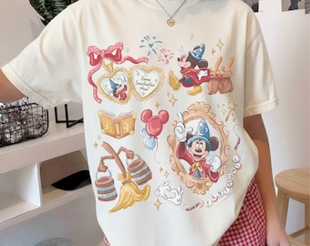 Comfort Colors Zauberer Mickey Shirt, Fantasia Disney Shirt, Fantasmic Show Shirt, Walt Disney World Magical Tee, Disney Parks Trip Tee