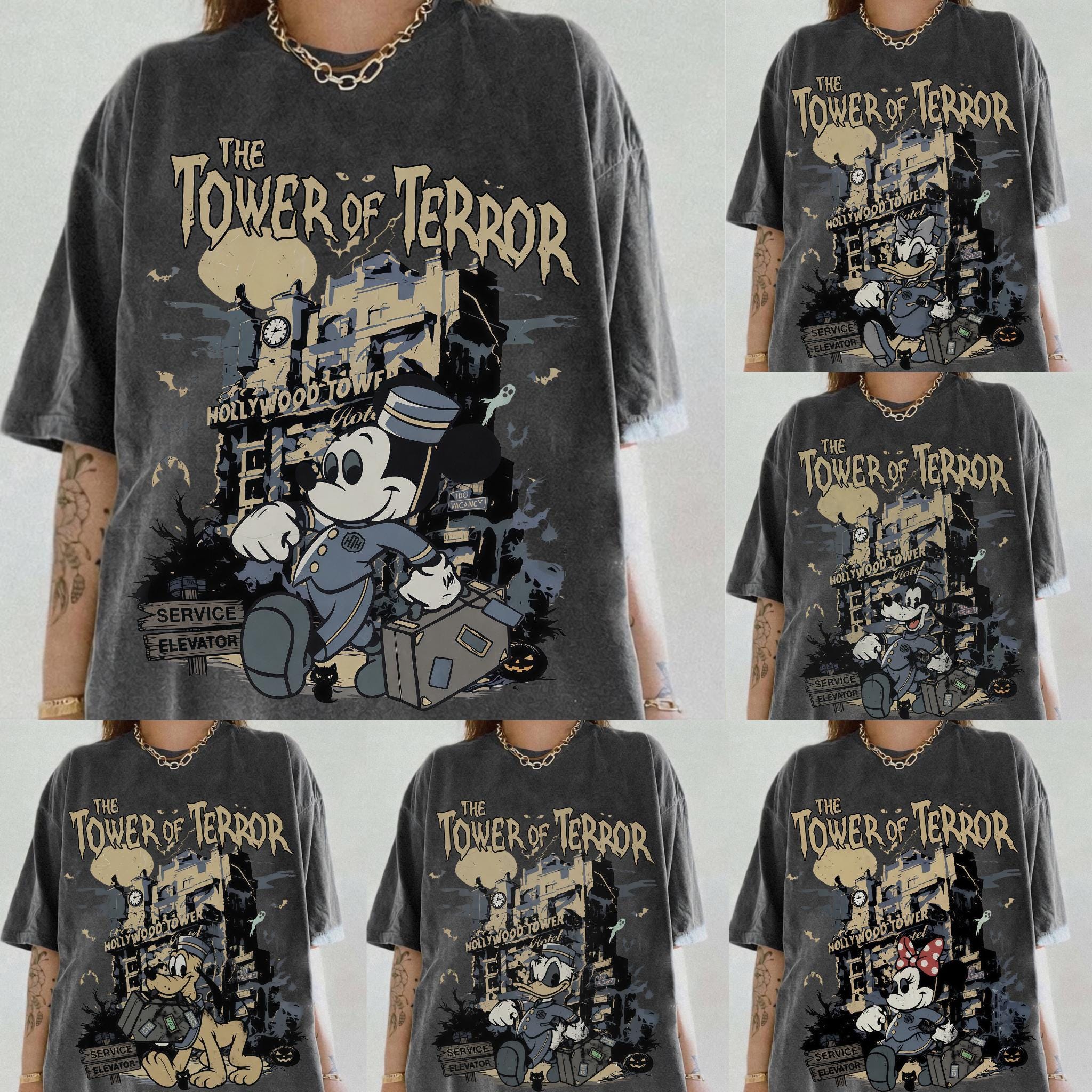 Disneyworld Shirts Tower of Terror - Etsy
