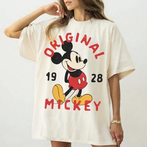 Original Mickey Mouse Retro Comfort Colors Shirt, Family Vacation Tee, Cute Mickey Shirts, Mouse Shirt, Family Trip Tee, Mickey Lover Gift image 1