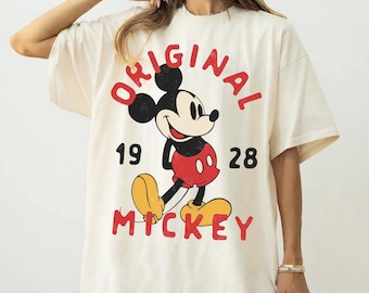 Original Mickey Mouse Retro Comfort Colors Shirt, Family Vacation Tee, Cute Mickey Shirts, Mouse Shirt, Family Trip Tee, Mickey Lover Gift