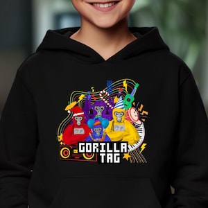Gorilla Tag Hoodie, Gorilla Tag Gift, Youth Gorilla Tag Hoodie, Gorilla Tag Party, Monkey Tag Hoodie, Gorilla Tag Birthday, Youth Sweatshirt