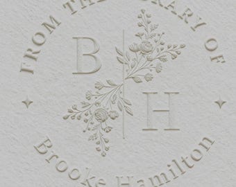 Uit de Library of Book Embosser Op maat gepersonaliseerd Uit de Library of Book hoort bij Ex Libris Book Lover Gift