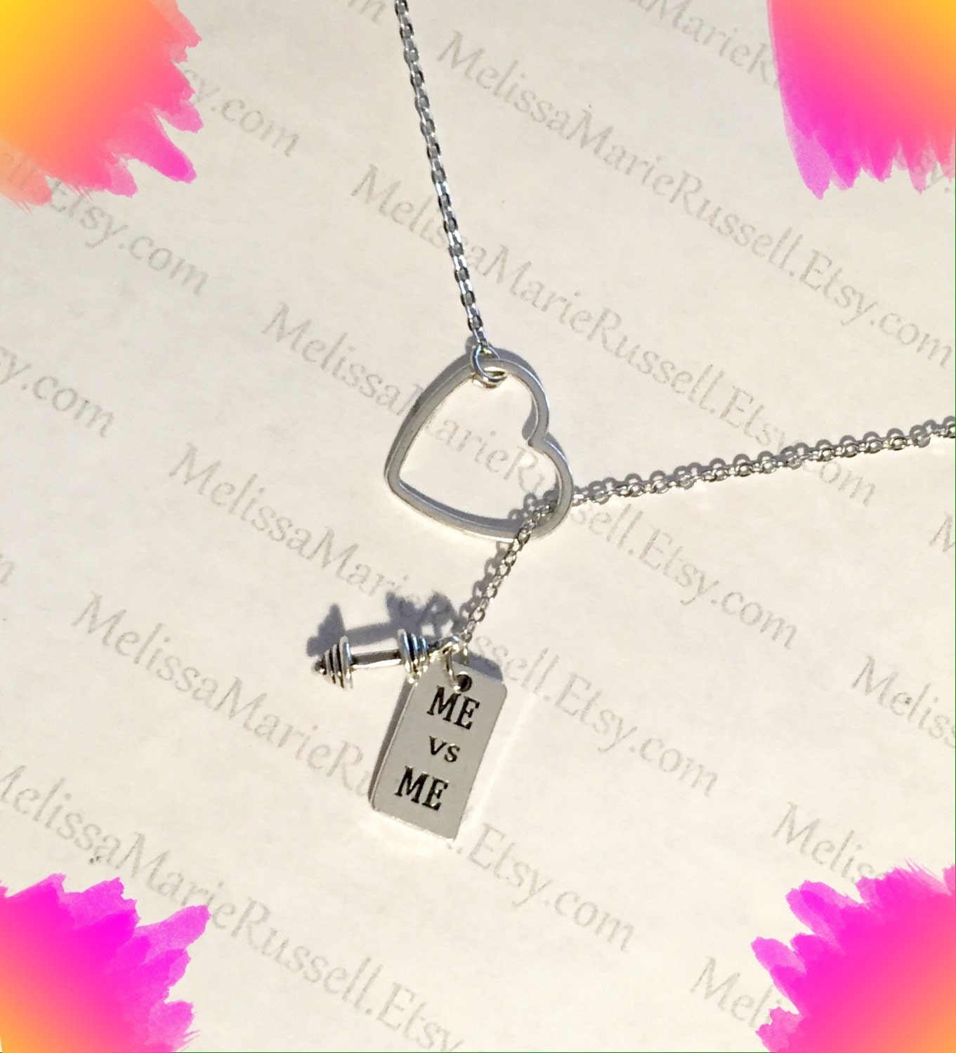 Kettlebell Gym Dumbbell Charm Crossfit Jewelry Lift ME VS ME FITNESS NECKLACE Kettlebell Gym Dumbbell Charm Crossfit Jewelry Lift ME VS ME FITNESS NECKLACE
