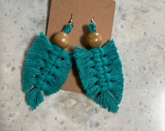 Macrame earrings