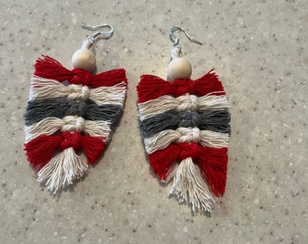 Macrame earrings