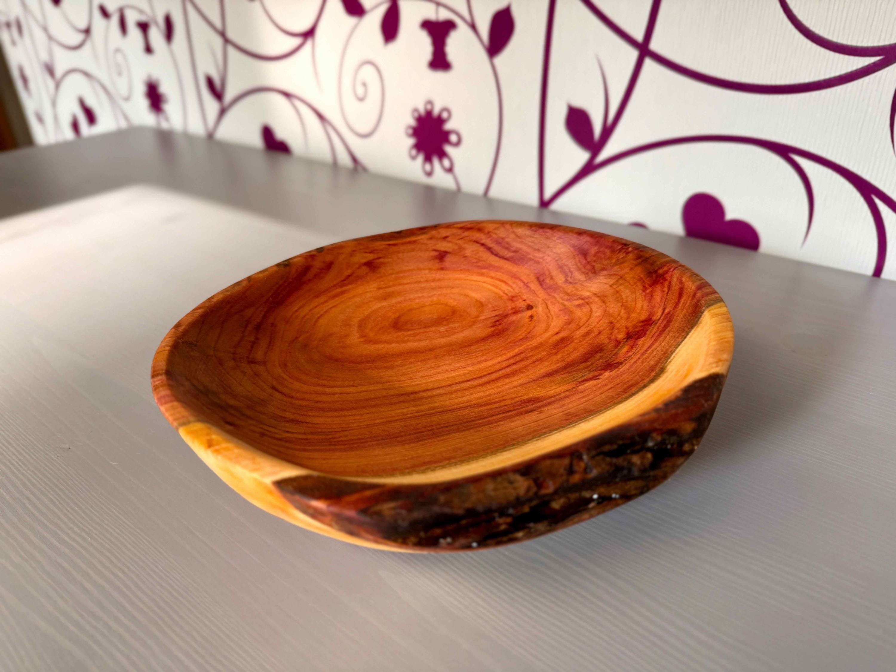 Holz brotschale