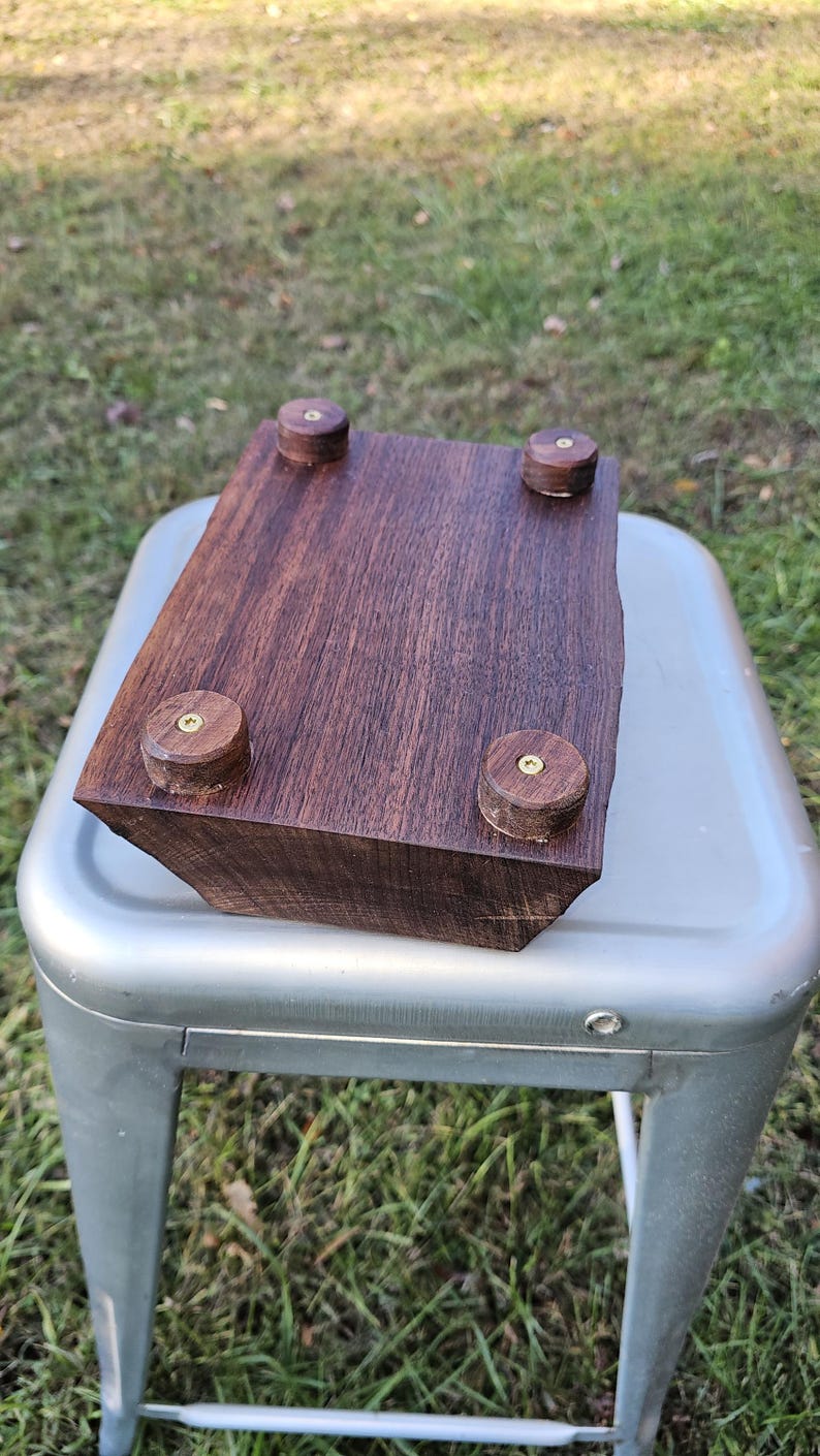 Handcrafted Live Edge Walnut Riser - Elegant Home & Wedding Decor - Etsy