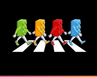 Postacie z klocków: Przejście przez ulicę (PNG), Projekt spacerującej rodziny z klocków, Mistrzowie Budownictwa (PNG), Cyfrowe pobieranie urodzin dla dzieci